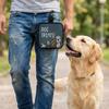Transparent Window Pet Training Reward Bag Waterproof Dog Care Bag Dog Treat Pouch  Pet Training