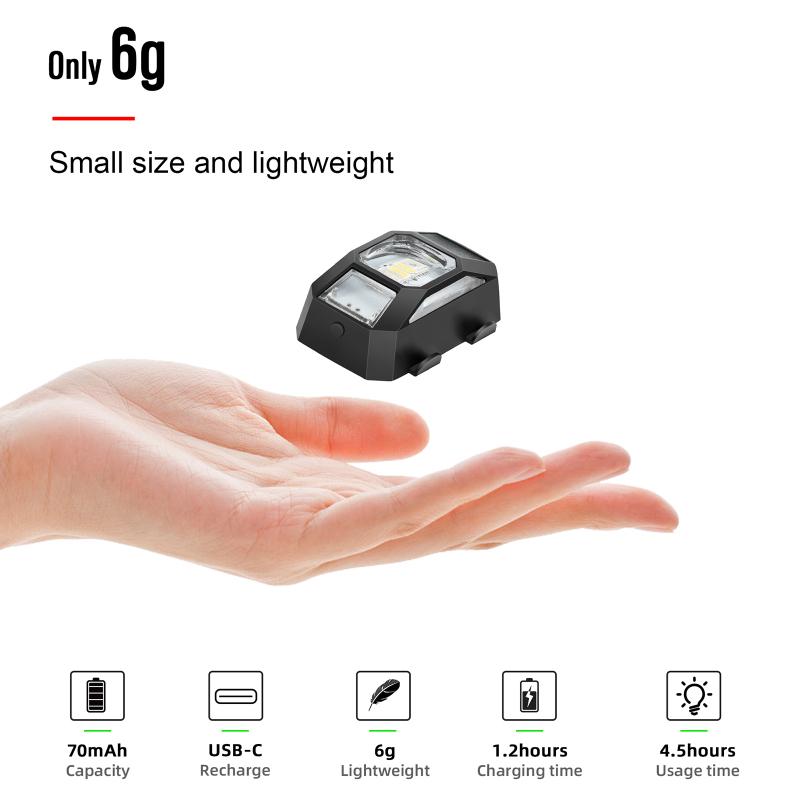 Drone Strobe Flashing Light Compatible For Dji Avata/mini 3 Pro/ Mavic 3 / Dji Mini Se/ Dji Air
