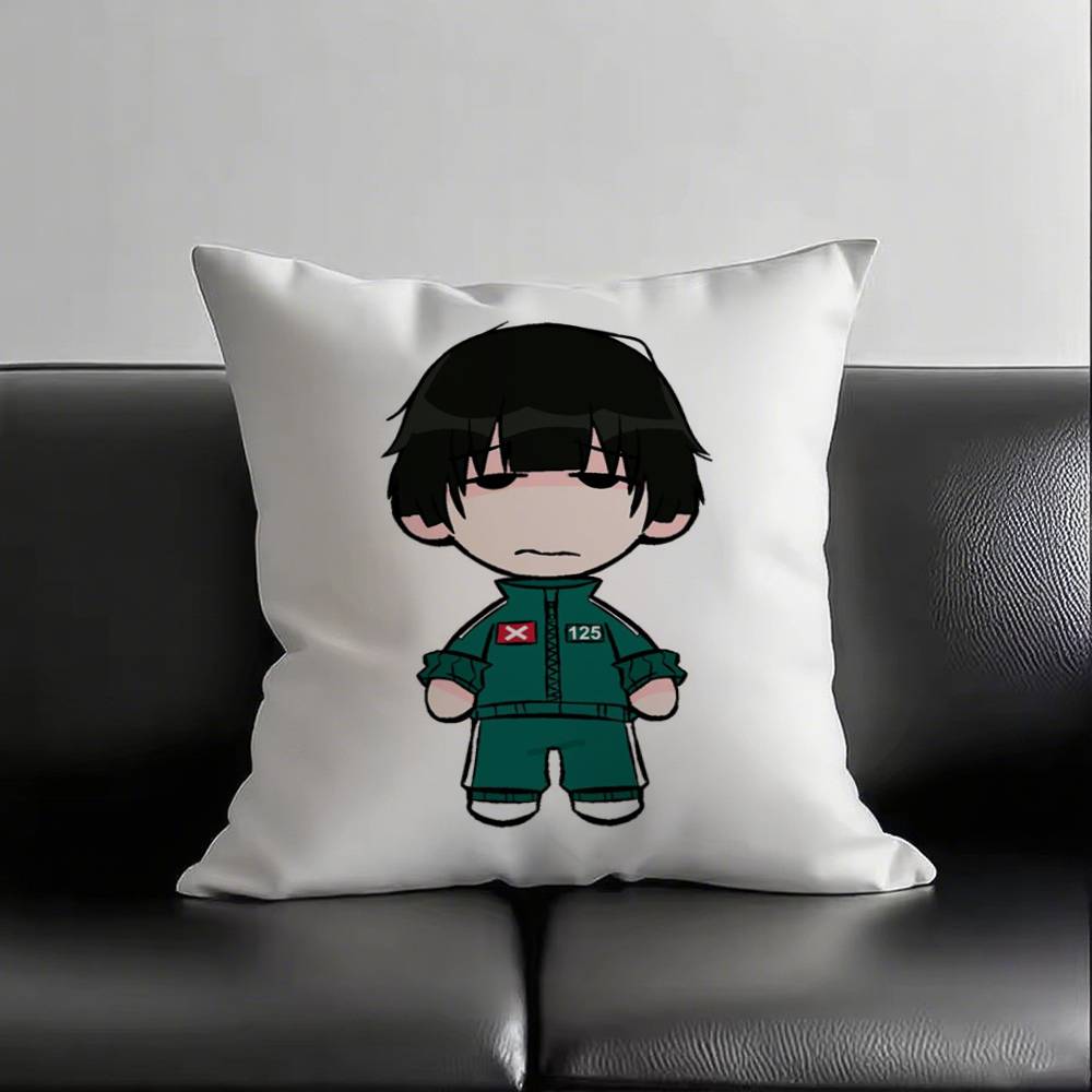 1pc Cute TV S-q G-games Pillow Case Square Bedroom Sofa Leisure Comfort Cushion Car Living Room Home Decoration