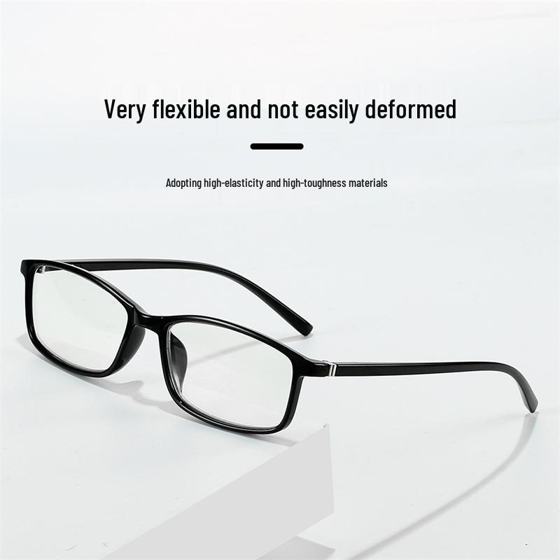 Stylish Small Frame Blue Light Blocking Reading Glasses for Seniors