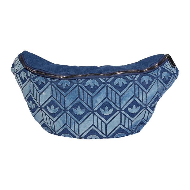 

Adidas Оригинальная полиэстеровая сумка-слинг, сумка через плечо, поясная сумка обычная унисекс синяя Adidas HD7016 синий