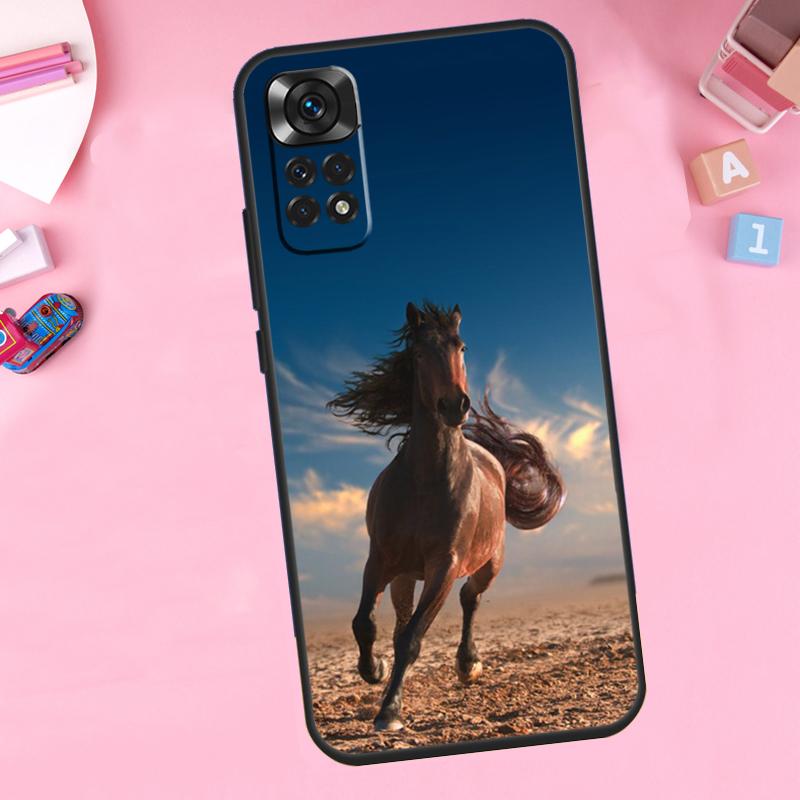 Beautiful Horse For Xiaomi Redmi Note 14 10 11 12 13 15 Pro Plus Phone Case For Redmi 15 15C 14C 12C 10C 13C