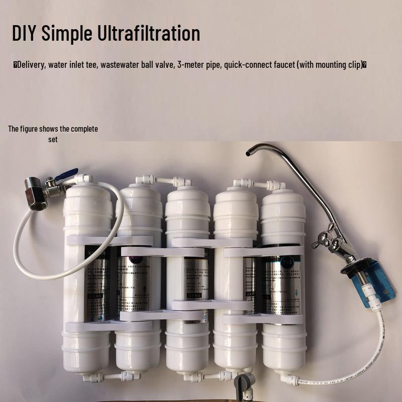 Universal Korean-Style Quick Connect Ultrafiltration Water Purifier Filter Cartridge Set