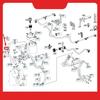 6420700281 New Engine High-Pressure Fuel Pump Oil Pipe Fuel Pipe For Mercedes Benz GL A6420700281