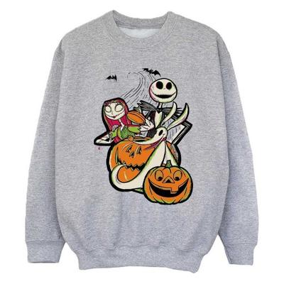 The Nightmare Before Christmas Girls Pumpkin Sweatshirt