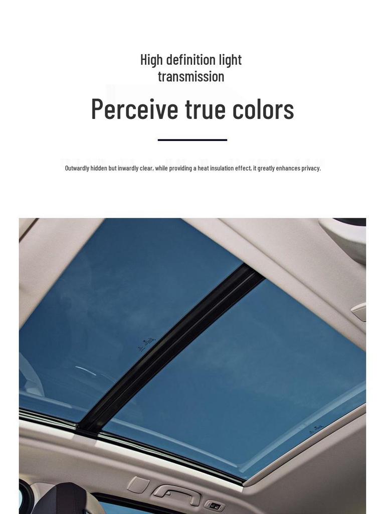TPU Sunroof Ice Armor: UV-Blocking Heat Insulation Explosion-Proof Film for Panoramic Sunroofs