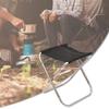 Camping Stool, Mini Folding Stool with Carry Bag, Aluminum-Alloy Bracket Lightweight Collapsible Fishing Stool Outdoor