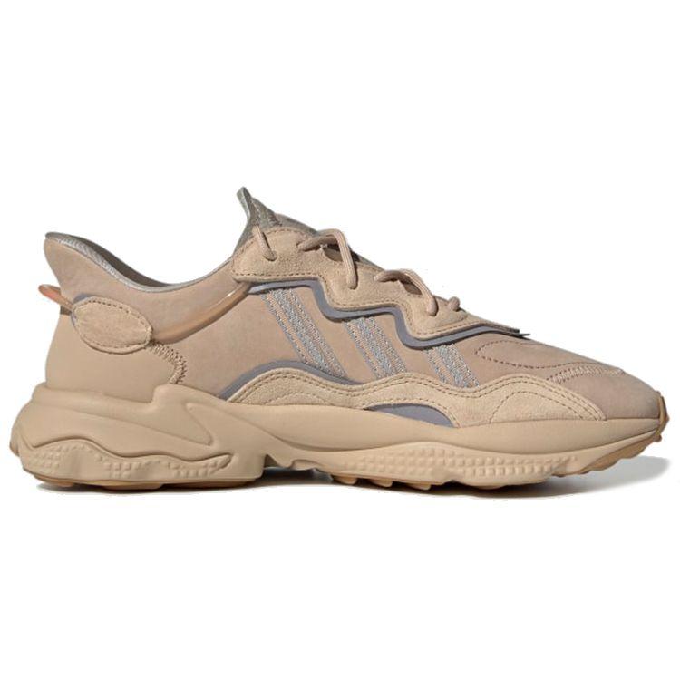 Adidas Ozweego Pale Nude Unisex Sneakers Tan Lys-brun Solar-rød EE6462