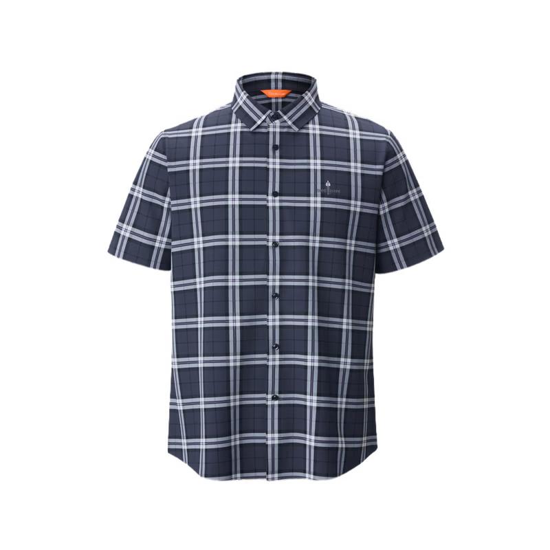 Bianlefen Men s Cooling Plaid Short-Sleeve Polo Shirt 3XL