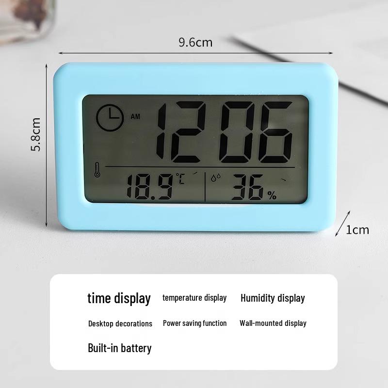 Luminous Silent Desk Clock: High-Value Digital Alarm Clock for Students