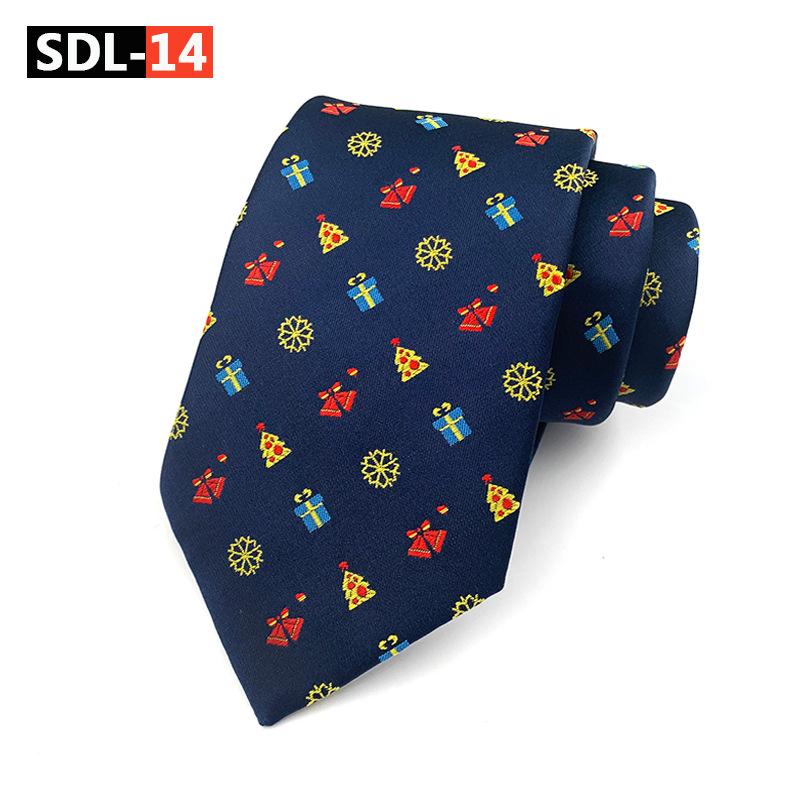 

Рождественский галстук высокой плотности, свадебный галстук жениха, праздничный галстук
