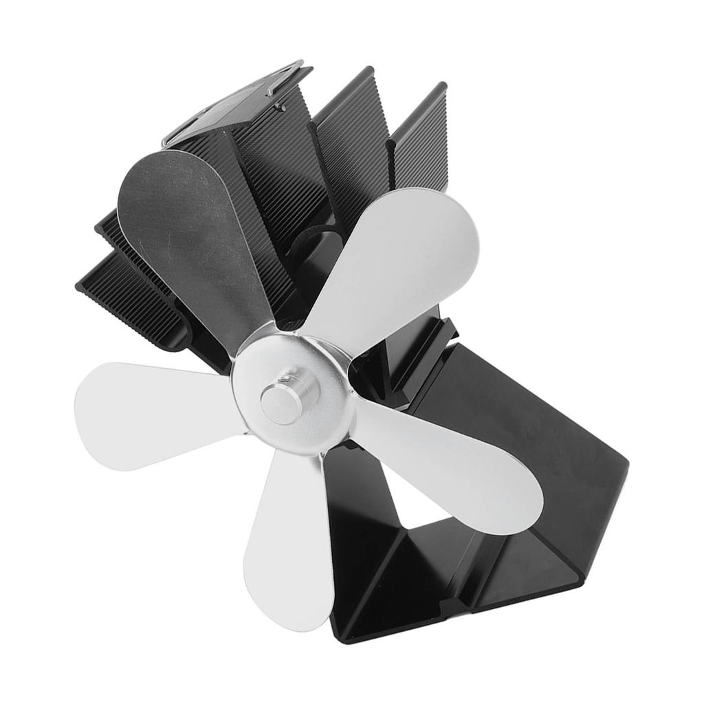 5 klinge Kamin Fan Trapez Basis Wärme Versorgt Herd Fan Thermoelektrische Thermische Fan für
