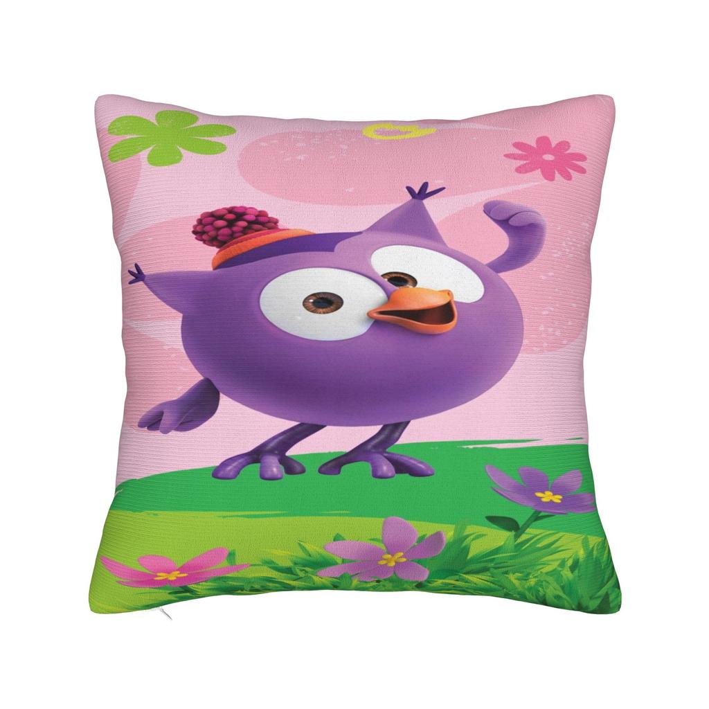 KikoRiki Animation Cartoon Pillowcase Merch Printed Cushion Cover Throw Pillow Cover Home Decor Square Multiple Sizes