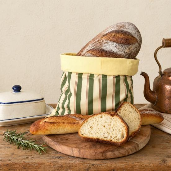 Sacchetti per Pane in Cera d'Api, Riutilizzabili e Resistenti in Tessuto, Mantengono Freschezza e Crosta Più a Lungo, per la Conservazione del Pane Fatto in Casa