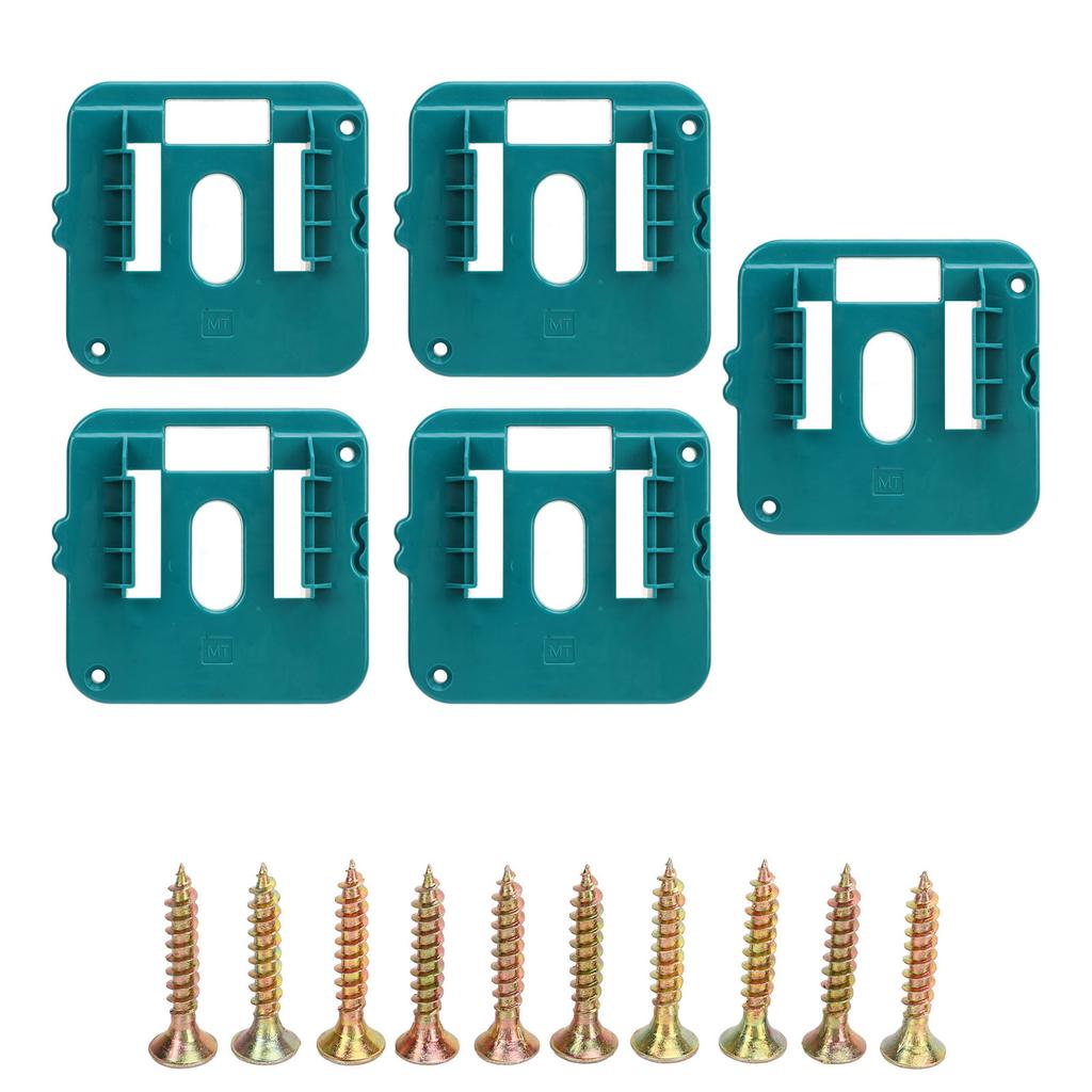 5Pcs Battery Mounts Dock Holder Lithium Batteries Storage Hanger for 18V BL1860 BL1850 BL1840