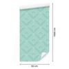 Geometric Rhombus Mint Wallpaper, Mint Background 50x1000
