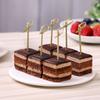 100Pcs Food-Safe Disposable Bamboo Skewers Multipurpose Barbecue, Cocktail, and Appetizer Picks for Home and Event Use