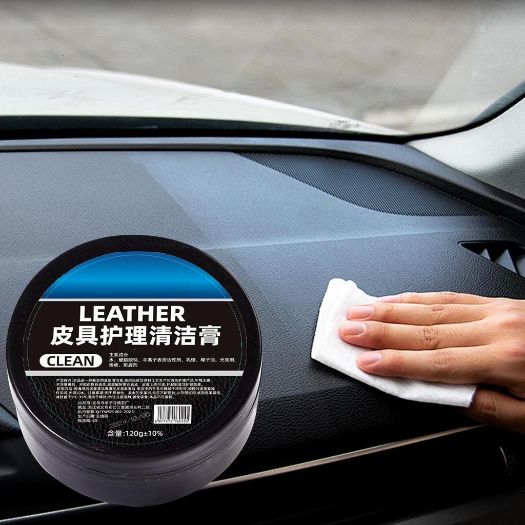 Leather Cleaning Cream, Car Leather Interior | Car Interior Protector 120g