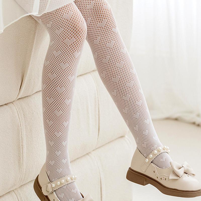 1Pair Pantyhose Elasticity Nylon Soft Mesh Fashion Girl's Hosiery Stocking