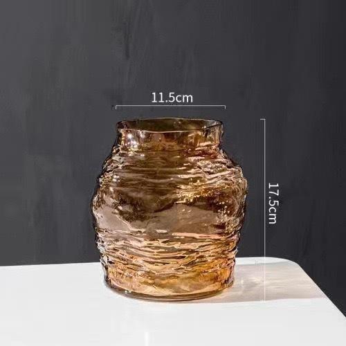 Üvegváza Szabálytalan Hajtásokkal Virágkötészeti Kiegészítők Hidrokultúra Terrárium Lakásdekorációs Kiegészítők