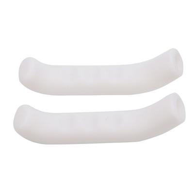 2Pcs Brake Handle Silicone Sleeve Mountain Bike Brake Lever   Cover White