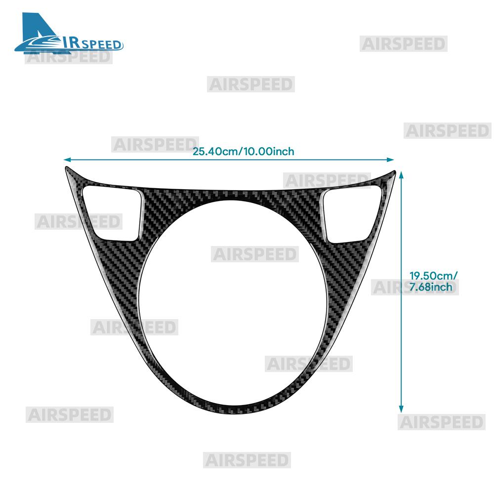 Real Soft Carbon Fiber Sticker For Abarth 595/695/Fiat 500C 2012-2015 For Fiat 500 2008-2015 LHD RHD AT MT Car Gear Shift Trim