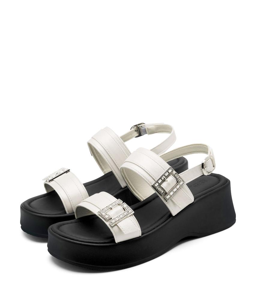 Spur Dune Double Belted Sandal 6.5Cm Strap Sandals -Ws9051 (2Color)