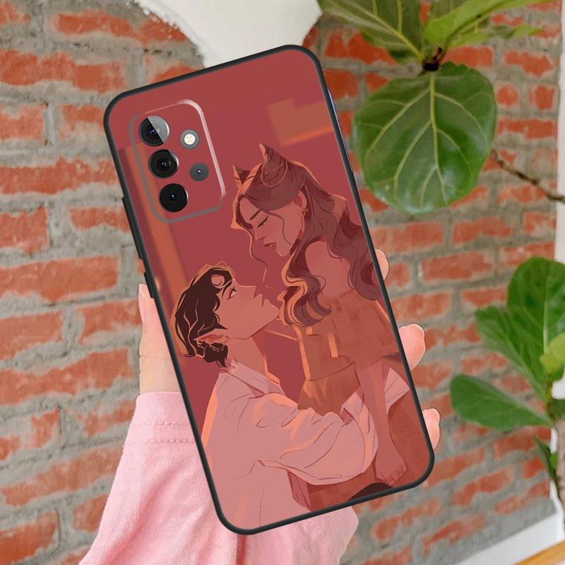 The Cruel Prince Jude and Cardan Case For Samsung Galaxy A55 A35 A25 A15 A53 A33 A13 A51 A71 A12 A32 A52 A14 A34 A54 Cover
