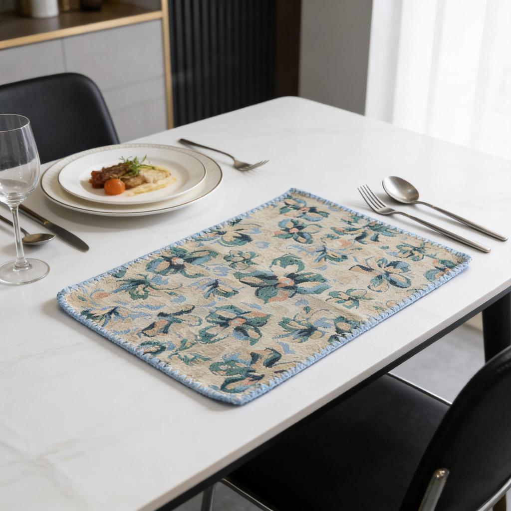 30x45cm Cotton Linen Placemats Placemats Dining Table Reusable Linen Placemats Woven Cloth Place Mats Cotton Table Mats