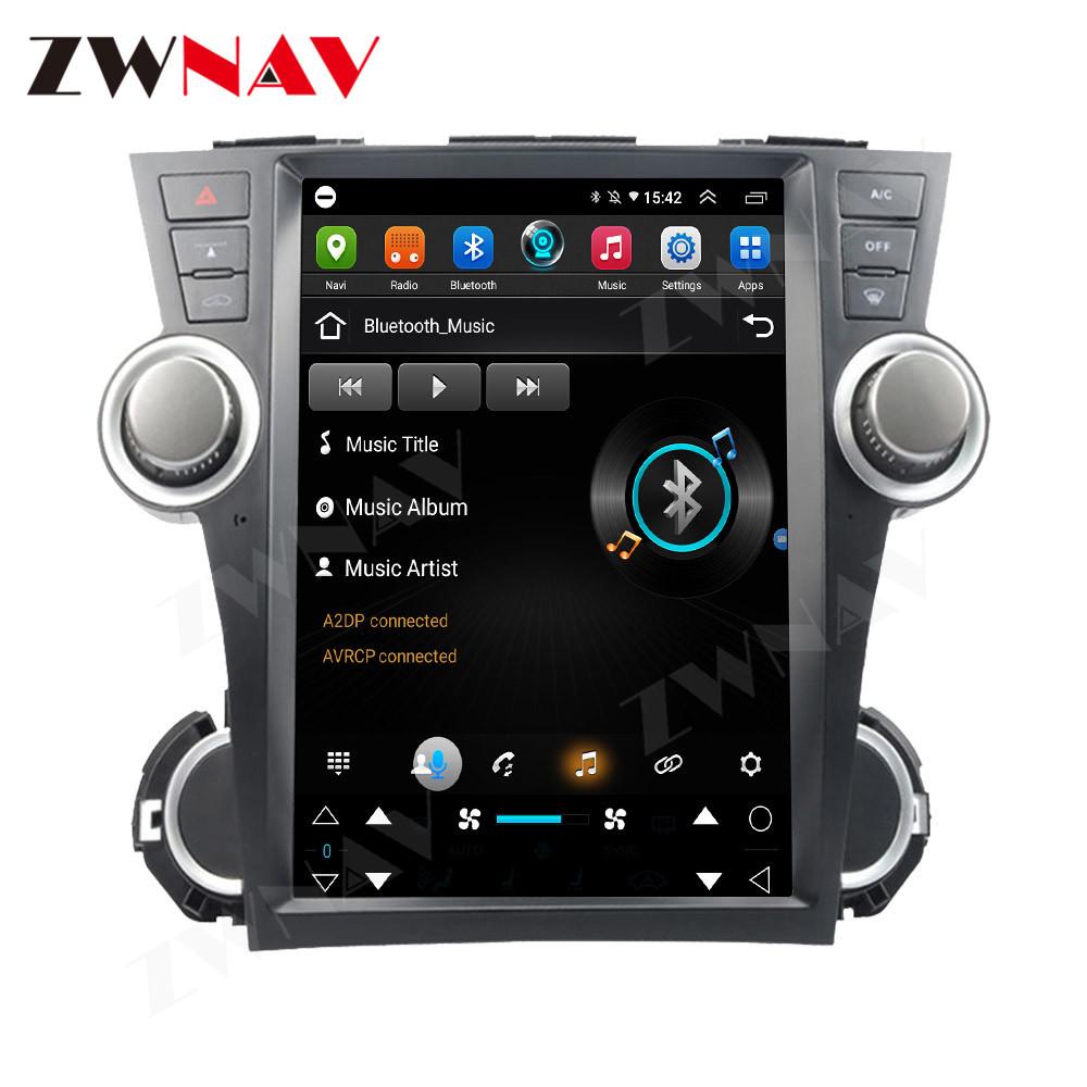 

Навигация GPS на Android 10 для 09-13 Highlander, 12 32G, совместимая с 4G. Android 10 2G+32G