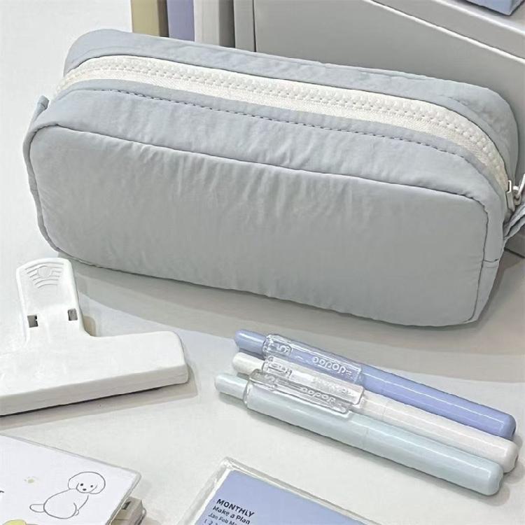 Astuccio Organizzatore Moderno Ampio Scomparto Interno Per Matite Righelli Gomme Custodia per Organizzazione Scuola Ufficio