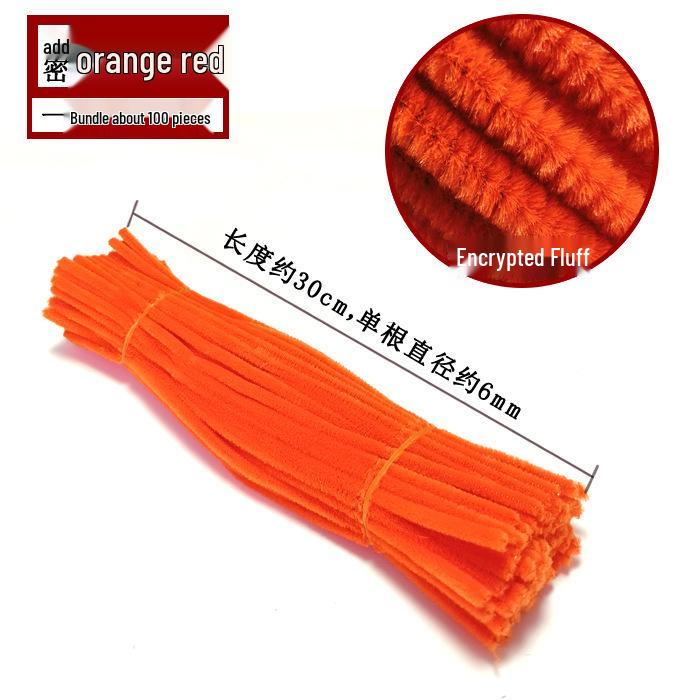 Super Dense Velvet Chenille Stems Sunflower Bouquet DIY Kit with Eco-Friendly Pipe Cleaners