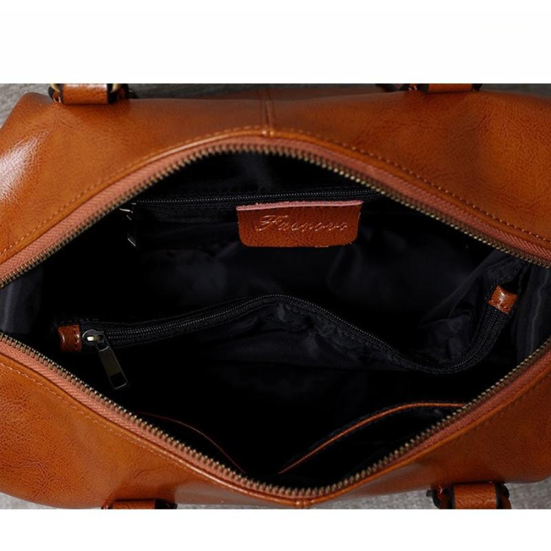 100% Genuine Leather Women Large Handbag Bag Shoulder Ladies Luxury Design Crossbody Bag Commuter Shopping Tote Bag for Women