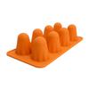 Ghost Silicone Mold Non-Stick 3D Chocolate Mold 8-Cavity Cute Ghost Mold For Jelly Gummy Candy Pudding Ice Cube Halloween Decor