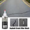 Umplutor pentru Fisuri Asfalt 150ml Sigilant pentru Alei Negre Impermeabil Reparație Fisuri pentru Betoane Asfalt Drumuri Trotuare Umplutură pentru Gropi