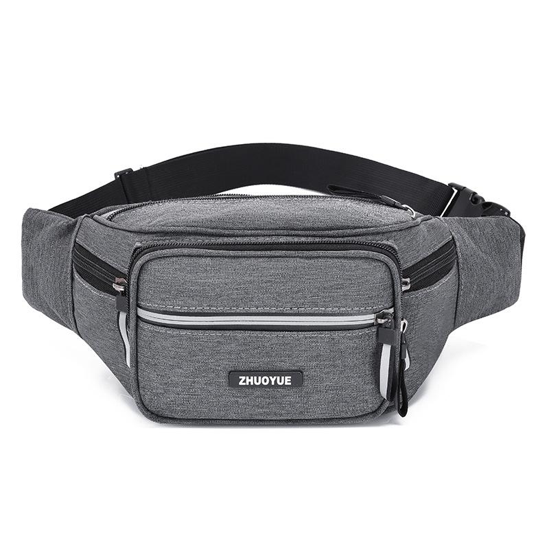 Nuevo Estilo, Riñonera, Para Hombre, Gran Capacidad, Casual Deportivo Viaje, Bandolera, Moda Coreana, Mochila Cruzada, Bolso de Hombro Multiusos