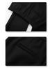 Women's Black Flared Pants - Spring 2025 High Waist Slimming Trousers