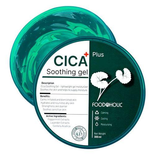 

Успокаивающий гель FoodaHolic Cica Plus 300 мл