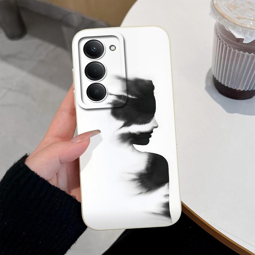 Premium Protective Case For Redmi 15 10 11 15C 12C 10C Note 14 Pro Plus 14S Beautiful Brown Leaf Patterns Liquid Silicone Phone Cover For Redmi Casing