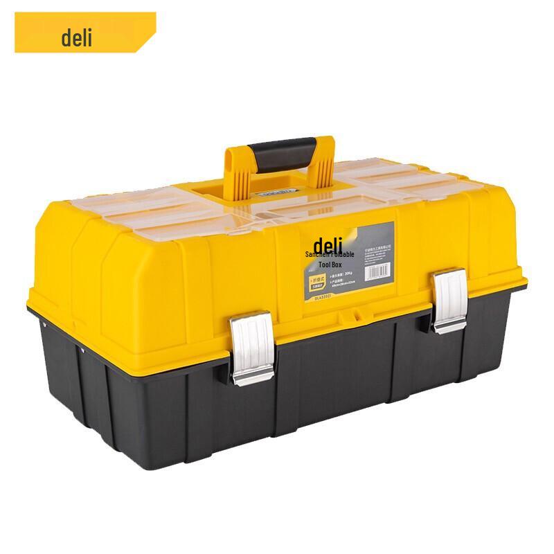 Deli 3-Layer Folding Toolbox