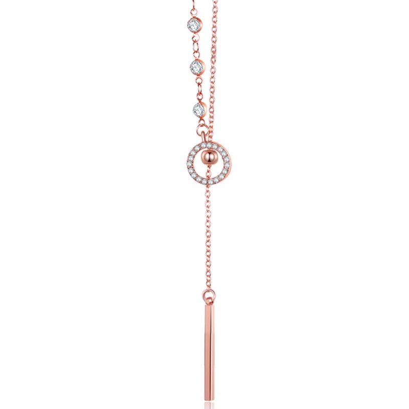 Women’s Versatile Long Sweater Necklace - High-End Korean Fashion for Autumn/Winter