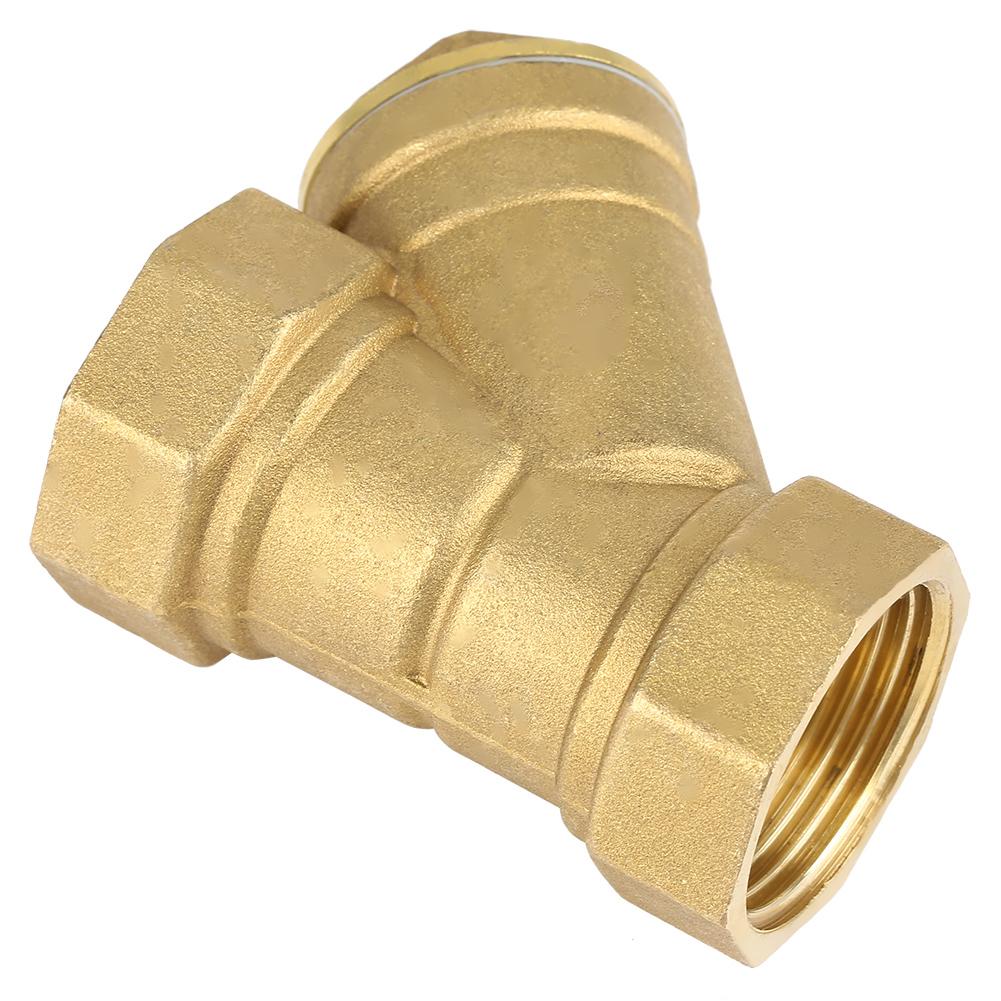 1  BSPP Female Thread Y Shaped Brass Strainer Filter Valve Connector