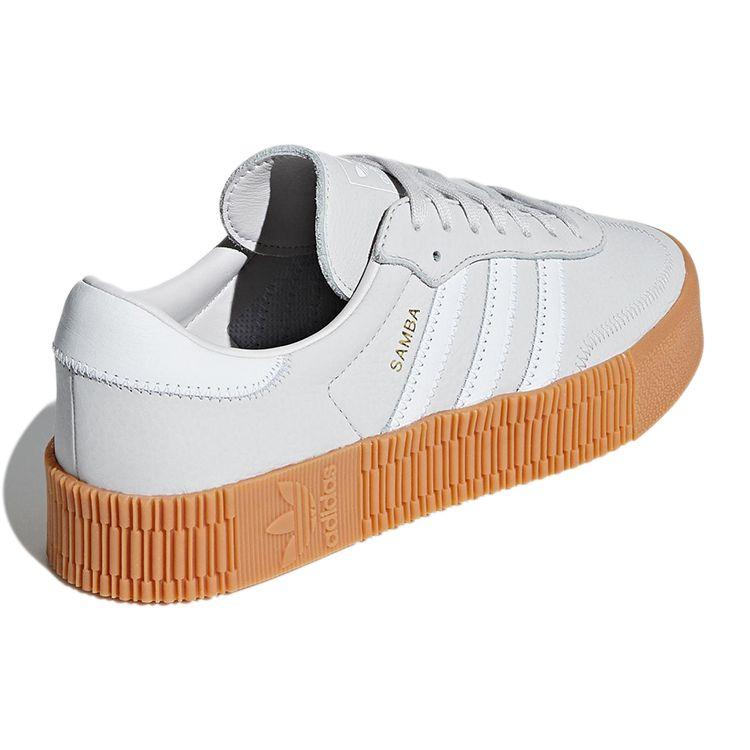 Adidas  Sambarose Grey One Women Sneakers Footwear-White Gum-2 CG6250