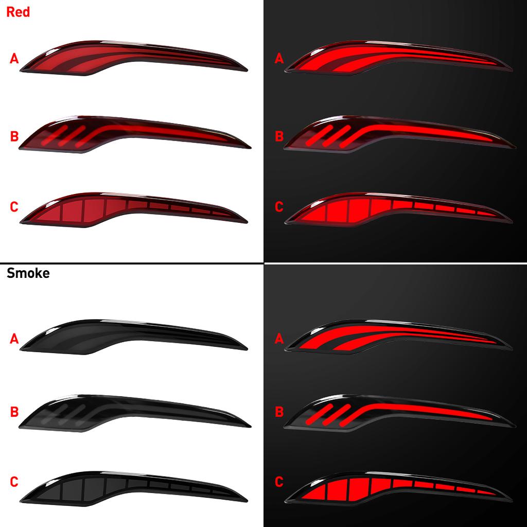 LED Rear Bumper Reflector Light For Chevrolet Malibu XL 2019 2020 2025 2025 2025 Warn Brake Dynamic Turn Signal Car Accessories