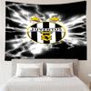 1PC Juven-tus Football Club Printed Tapestry Room Decoration Wall Hanging for Living Room Bedroom, dormitory, Birthday and Christmas gifts