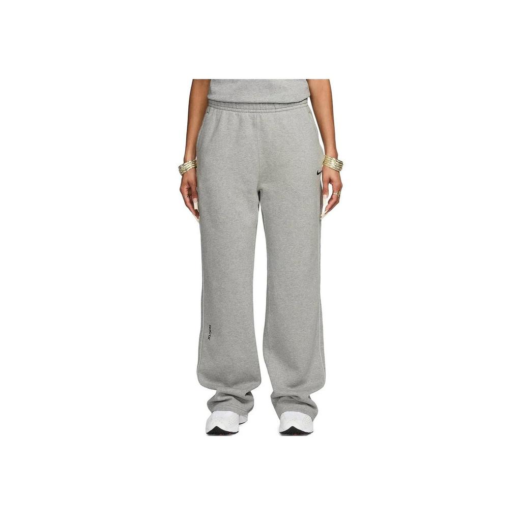 Nike X NOCTA Fleece CS Open Hem Sweatpant Dark Grey Heather Men Streetwear FZ4675-063