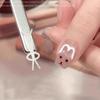 Iron Cat Eye Magnet for Nails Rabbit Shaped Guide Nail Magnet Line  for Nail Art Accessories