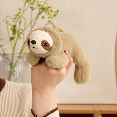 Cartoon Animal Panda Palm Treasure Plush Toy Doll Lying Arm Lying Sloth Doll Wrist Strap Doll