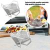 Detachable Barbecue Grills Camping BBQ Grills Rack Portable Charcoal Oven Burning Stove Card Type Stove Easy