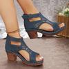 Elegant Beige Cutout Sandals for Women Summer Casual Shoes